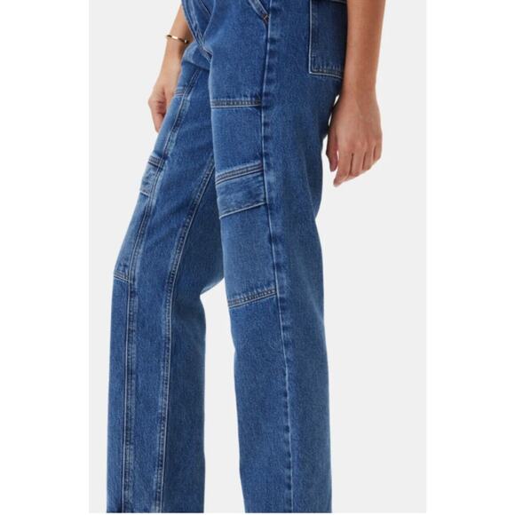 AGOLDE Cooper Cargo in Regulation Jeans Denim Size 32 NWT - Picture 2 of 16